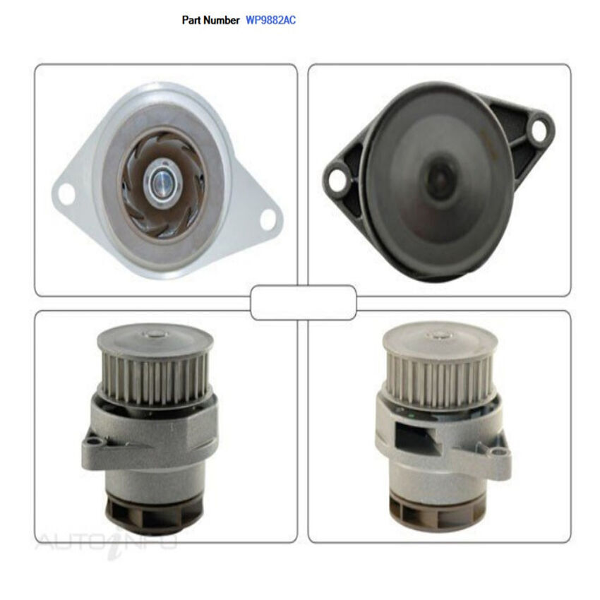 Alcius Engine Water Pump For Seat Cordoba SE 6K 1.6L ALM/ AEE 4D Sedan