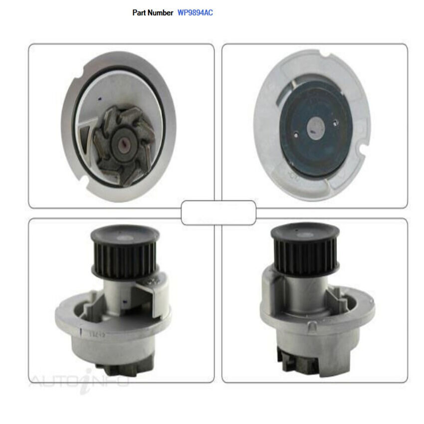 Alcius Engine Water Pump For Opel Astra G AH, H 1.8L Z18XE/ X18XE