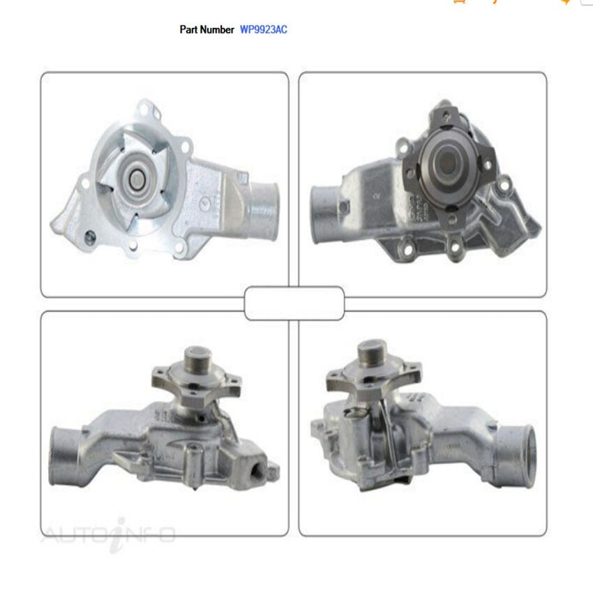 Alcius Engine Water Pump For Jeep Cherokee Country, Sport, SE XJ 4.0L ERH