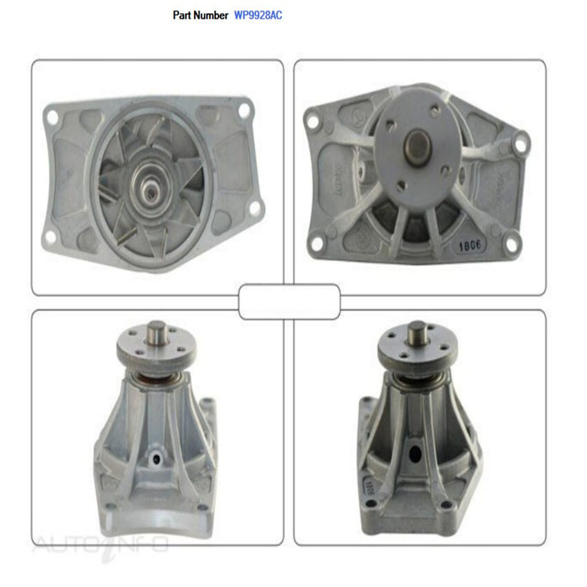 Alcius Engine Water Pump For Mitsubishi Fuso Rosa BE BG 3.9L/4.2L 4D33/4D33