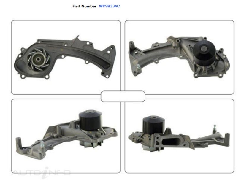 Alcius Engine Water Pump For Honda Legend KA V6 3.5L C35A3/ C35A5 4D Sedan
