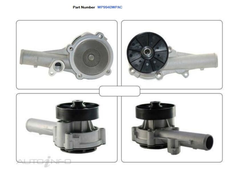 Alcius Engine Water Pump For Ford Fairlane GHIA BA BF 4.0L BARRA 182/190