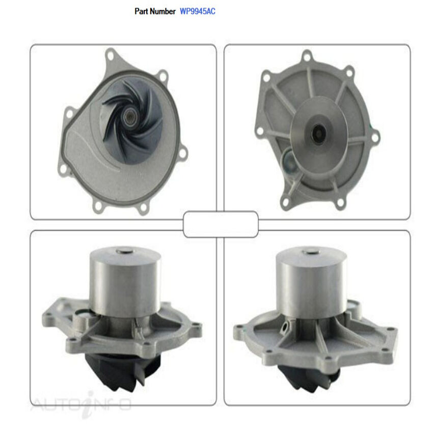 Alcius Engine Water Pump For MG ZT 180/ 190/ 220S V6 2.5L 25K4F 4D Sedan/Wagon