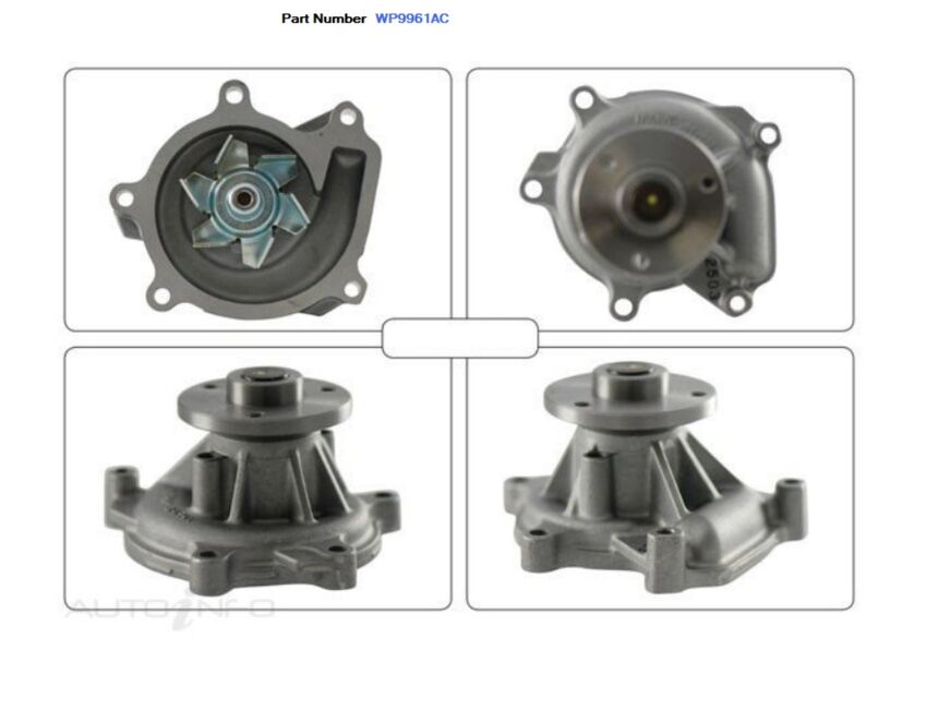 Alcius Engine Water Pump For Daihatsu Storia 1.3L K3VE2 4D Hatchback