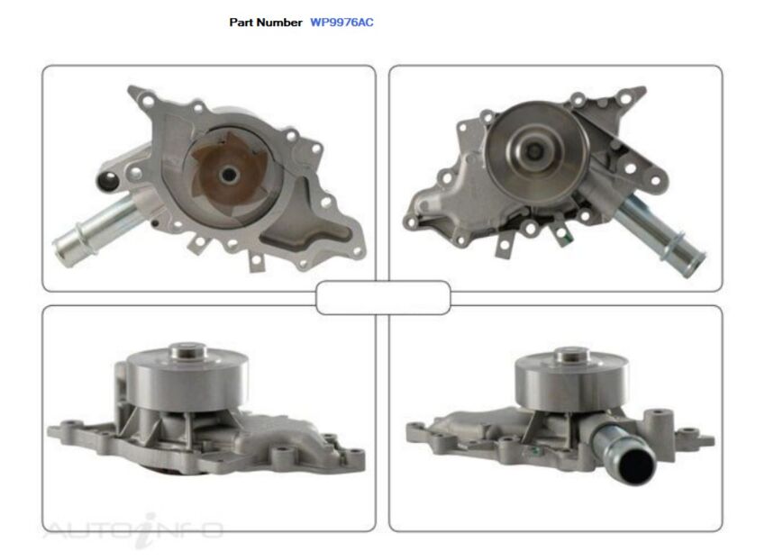 Alcius Engine Water Pump For Mercedes Benz Vito 108CDI/ 112CDI 2.2L OM611.980