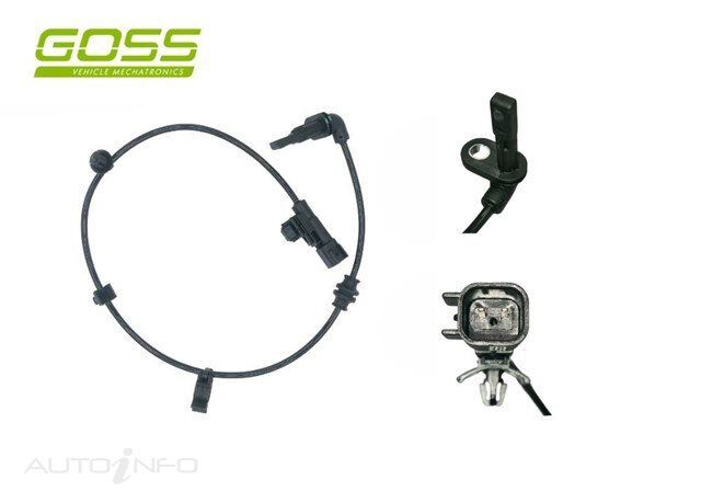 Goss Abs Wheel Speed Sensor - Rear For Holden Volt EV 1.4L LUU I4 16V Hatchback