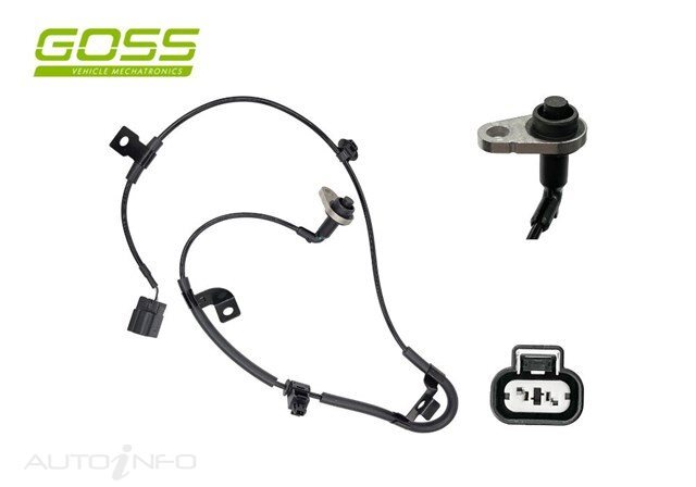 Goss ABS Wheel Speed Sensor Rear For Mitsubishi Triton MQ MR 2.4L 4N15