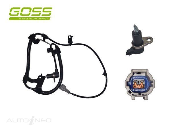 Goss Abs Wheel Speed Sensor - Front For Nissan Pick Up D22 2.4L KA24DE 16V DOHC