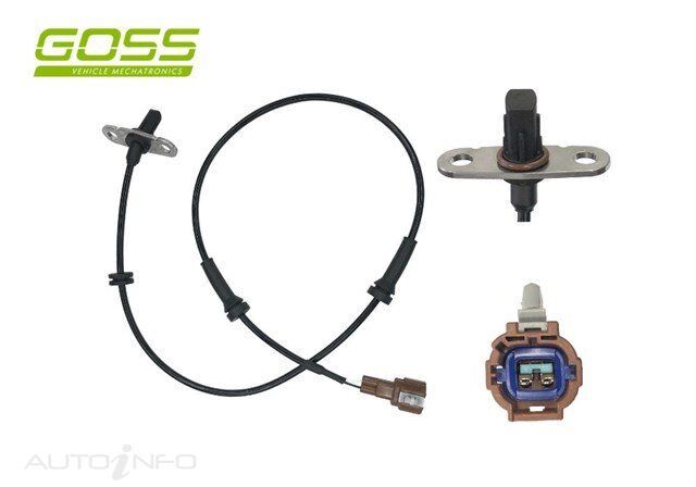 Goss Abs Wheel Speed Sensor - Rear For Nissan Navara RX ST D40 2.5L YD25DDTI