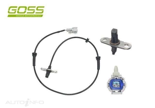 Goss ABS Wheel Speed Sensor Rear For Nissan Navara D40 2.5L/3.0L/4.0L V6