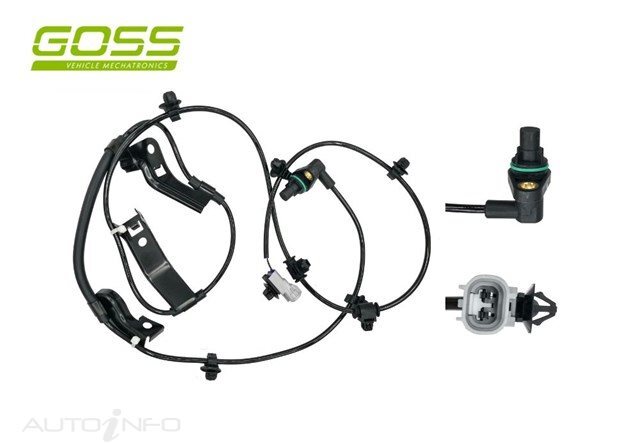 Goss ABS Wheel Speed Sensor Rear For Toyota Hilux KUN26R 3.0L, GGN25R 4.0L V6