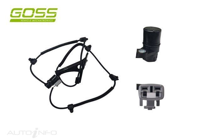 Goss ABS Wheel Speed Sensor - Rear For Toyota LandCruiser VX UZJ100R 4.7L 2UZFE