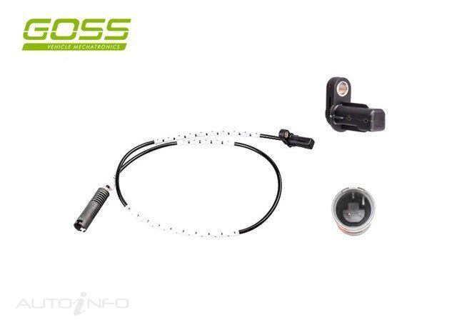 Goss ABS Wheel Speed Sensor Rear For BMW 320D E92 2.0L N47D20C I4 16V DOHC