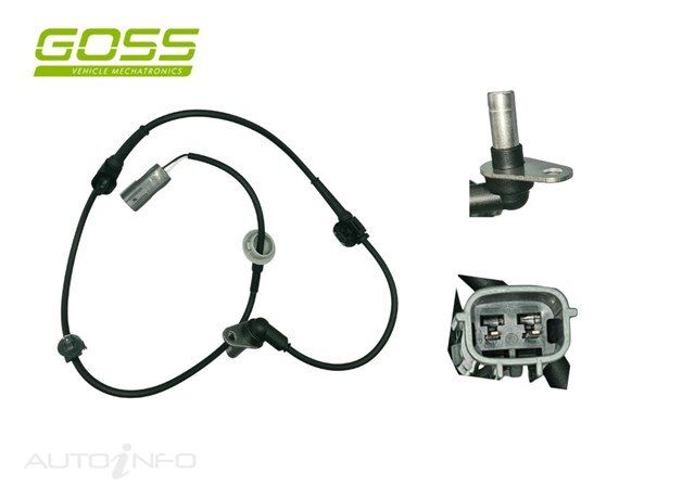 Goss ABS Wheel Speed Sensor - Front For Mazda CX-7 2.3L L3VDT I4 16V DOHC