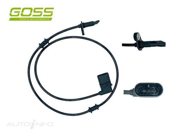 Goss ABS Wheel Speed Sensor - Rear For Mercedes Benz C250 S205 2.0L M274.920 