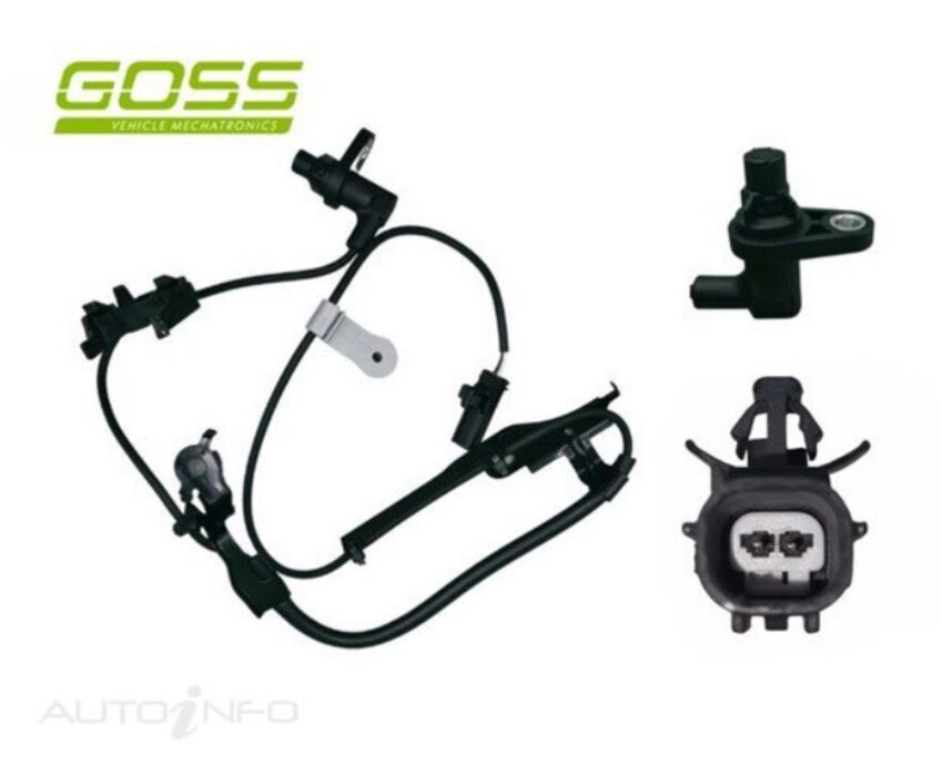 Goss ABS Wheel Speed Sensor - Front For Toyota Kluger GSU40R 3.5L 2GRFE 24V DOHC