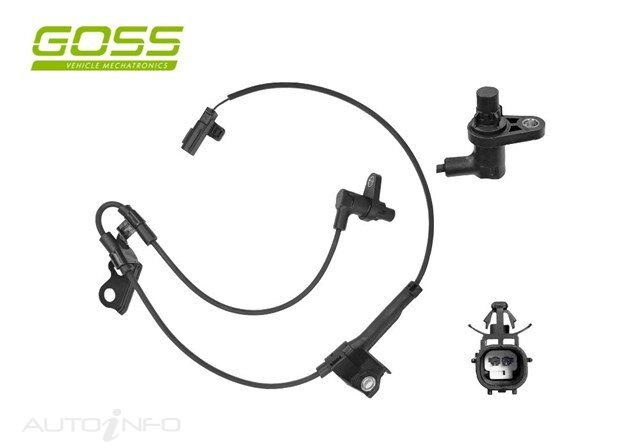 Goss Abs Wheel Speed Sensor - Front For Toyota Corolla ZRE172R 1.8L 2ZRFE I4 16V