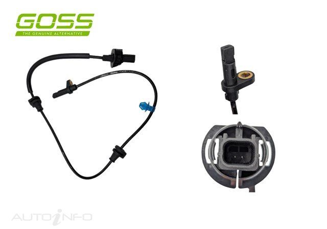 Goss Abs Wheel Speed Sensor - Front For Honda HR-V LE RU 1.8L R18ZF I4 Compact