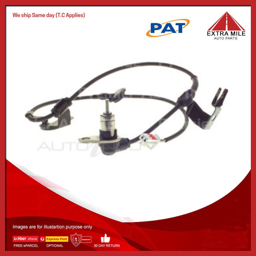 PAT Abs Wheel Speed Sensor - Rear For Mazda 323 Protege BJ 1.6L ZM 14 16V DOHC