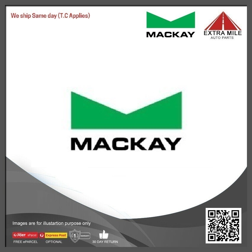 Mackay Windscreen Washer Hose- 6.3mm (1/4") ID x 2m Length - 5 Pack