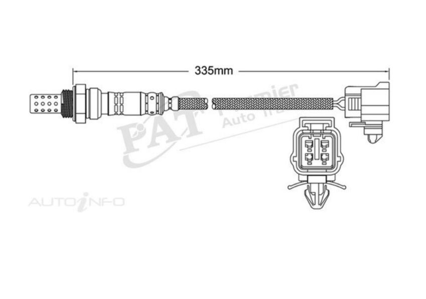 Walker Oxygen Sensor Pre-Cat For Mazda MPV LW 2.0L/2.3L L3DE, FSDE 4D Wagon