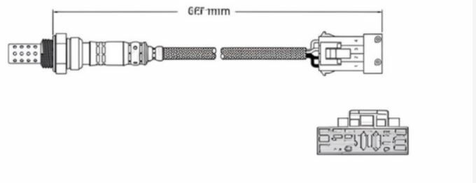 Walker Oxygen Sensor Pre-Cat For Citroen C2,Peugeot 407 1.6L TU5JP4B ES9J4S 16V