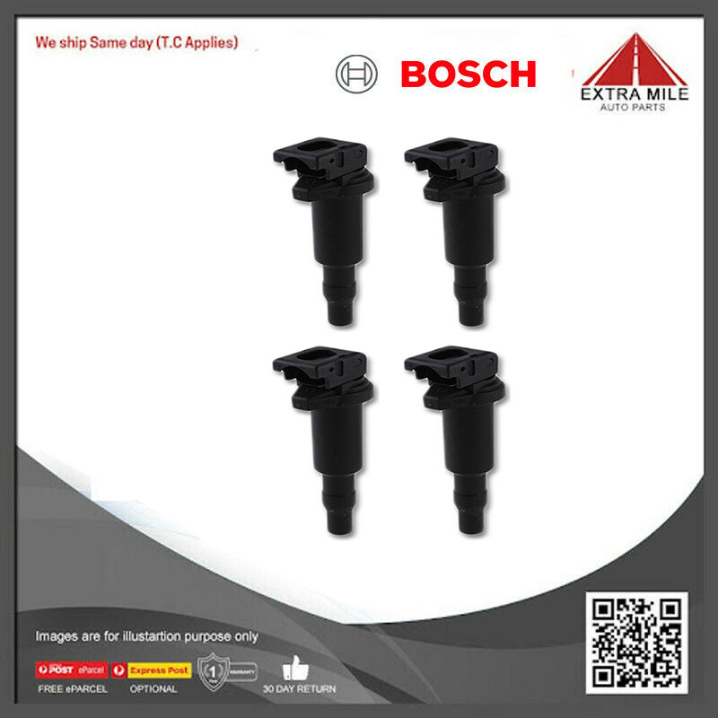 Bosch Ignition Coils For BMW 320Ci, 320i [E46 E90 E91 E93] 2.0L M54B22