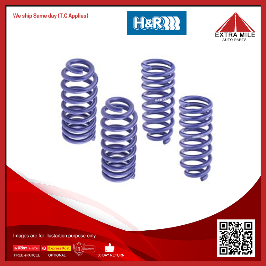 H&R Sport Lowering Springs For Porsche Macan S 95B