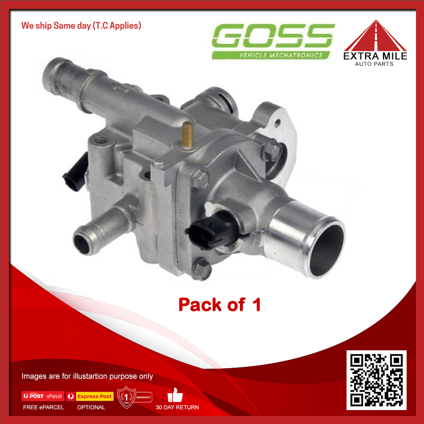 Goss Thermostat Housing Assembly For Holden Barina TM 1.6L Petrol 902033
