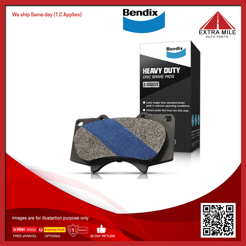 Bendix Heavy Duty Brake Pad Set Rear DB2368HD