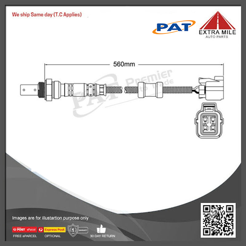 Subaru Outback O2 Sensor Map PAT Oxygen Sensor For Subaru Outback BH BP 2.5L Petrol Wagon