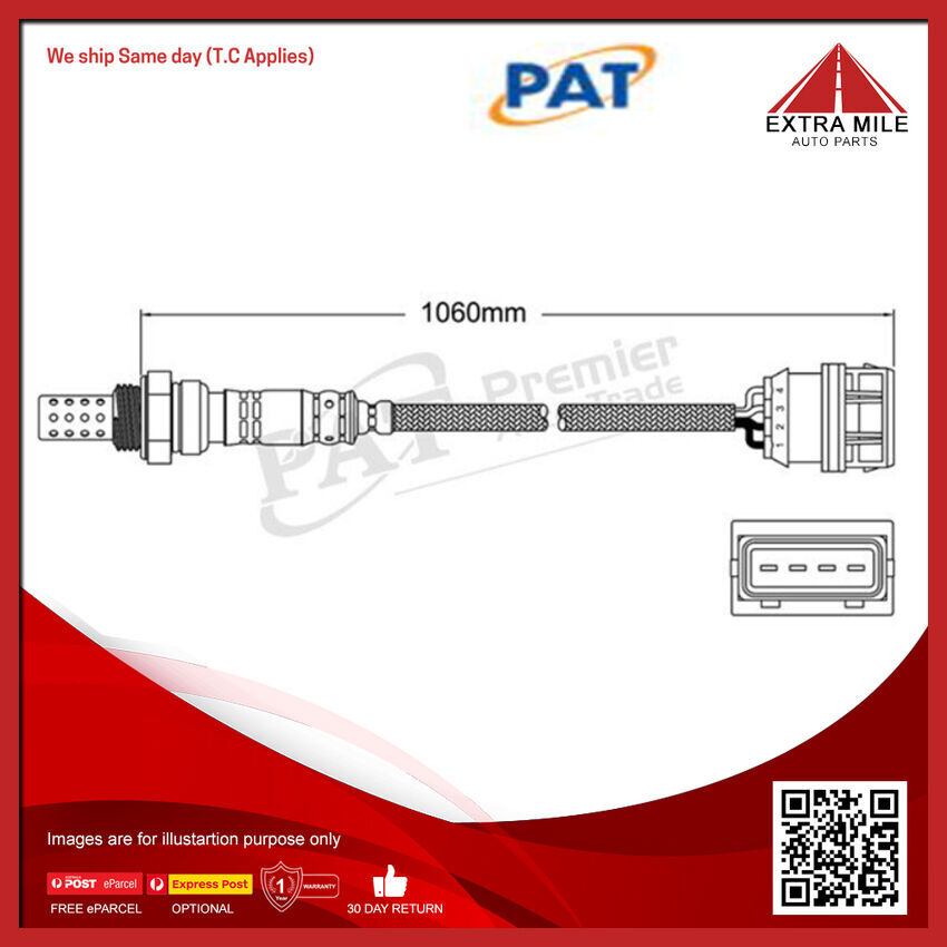 O2 Sensor Pre Catalyst PAT Oxygen Sensor Pre-Catalytic For Citroen Berlingo 1.4L TU3JP 2D Van