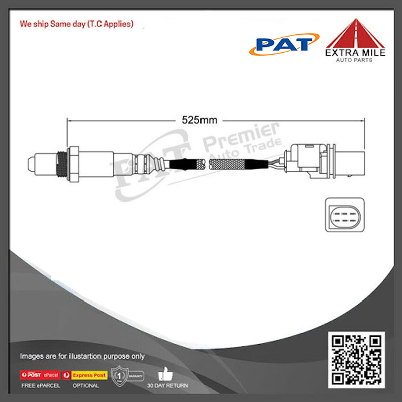 Post-Cat o2 Sensor for Holden Captiva 3.2 CG x 1 Post-Cat o2 Sensor for Holden Captiva 3.2 CG x 1
