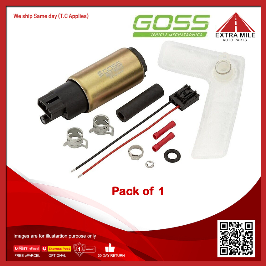 Goss Electric Fuel Pump For Toyota Kluger GSU45R MCU28R 3.5L 2GR-FE 3MZ ...