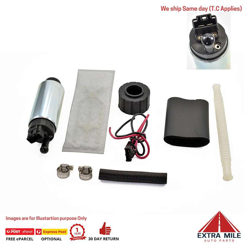 Copy Walbro GSS340 255LPH intank highpressure Fuel Pump installation kit
