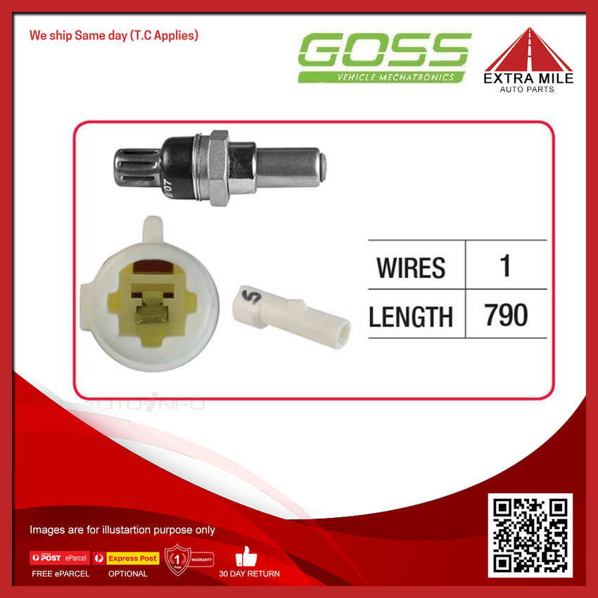 Goss Oxygen Sensor Pre-catalytic For Mitsubishi Lancer CA,CB 1.5L/1.6L ...