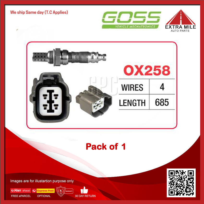 4 x o2 Oxygen Sensors for Ford Falcon FG MKII V8 - Vehicle Kit 4 x o2 Oxygen Sensors for Ford Falcon FG MKII V8 - Vehicle Kit