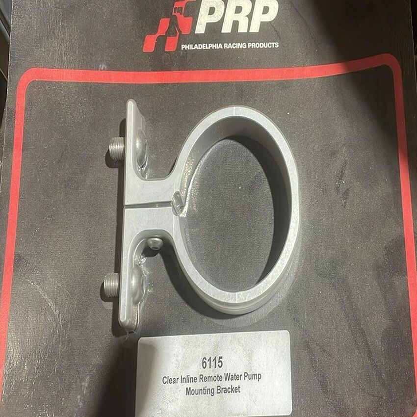PRP Clear Inline Remote Water Pump Mounting Bracket - 6115