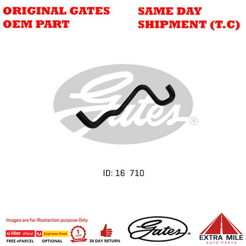 Molded Heater Hose 02-0098 for HOLDEN Apollo JM JP