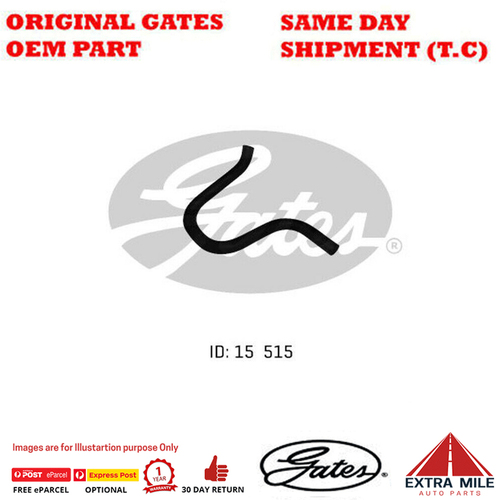 Molded Heater Hose 02-0100 for HOLDEN Caprice VS