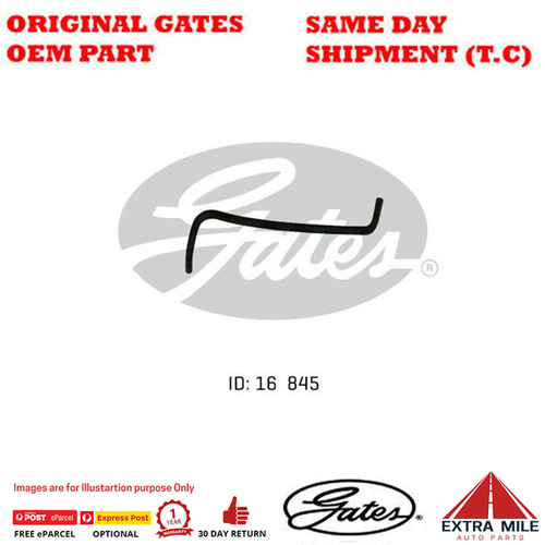 Molded Heater Hose 02-0102 for HOLDEN Calais VP VR