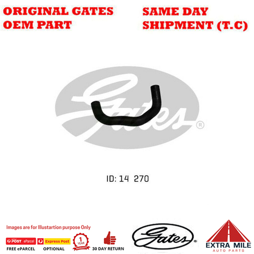 Molded Heater Hose 02-0173 for HOLDEN Jackaroo UBS