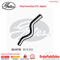 Molded Heater Hose 02-0176 for SUZUKI Cultus SA310AA41F SF310AA44F/SF310AA44S SF416SEH35