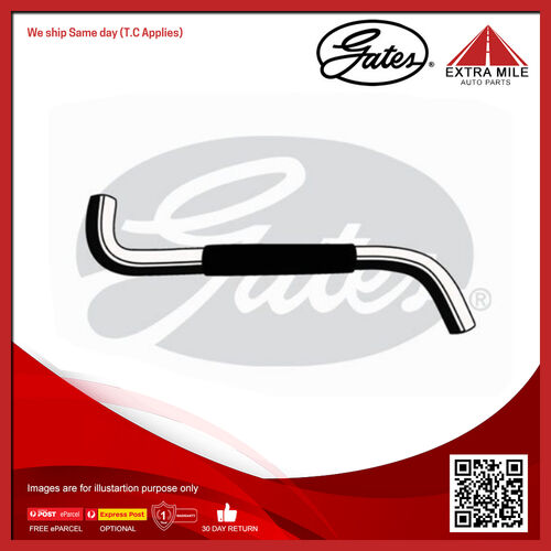 Gates Heater Hose For Holden Calais VL 3.0L Petrol RB30E LF1, RB30ET LW5