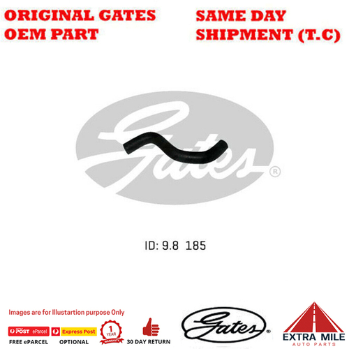 Molded Heater Hose 02-0481 for HOLDEN Commodore VL