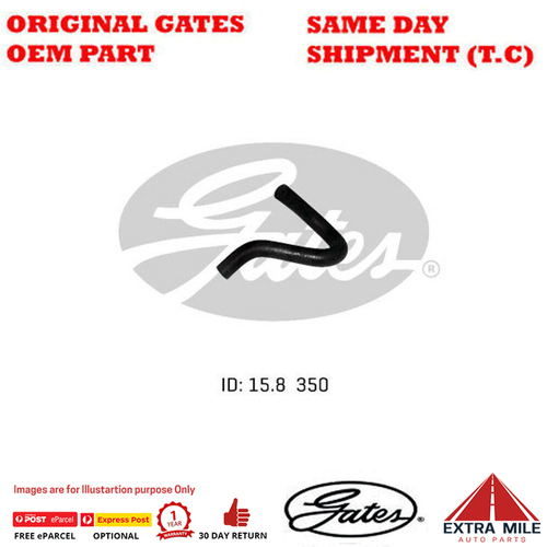 Molded Heater Hose 02-0509 for HOLDEN Rodeo TF