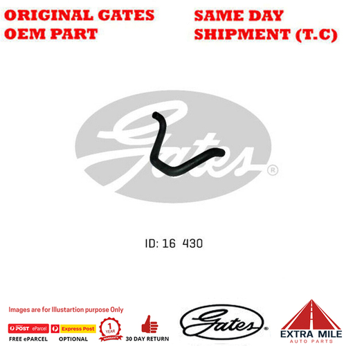 Molded Heater Hose 02-0516 for HOLDEN Rodeo TF