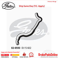 Molded Heater Hose 02-0593 for SUBARU Impreza GC,GC8 2.0L (GC8) EJ20 (Turbo)