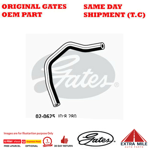 Molded Heater Hose 02-0625 for NISSAN Maxima A32 3.0L VQ30DE 