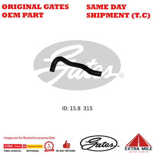Molded Heater Hose 02-0640 for MITSUBISHI Pajero (V21W, V32W) 2.6L